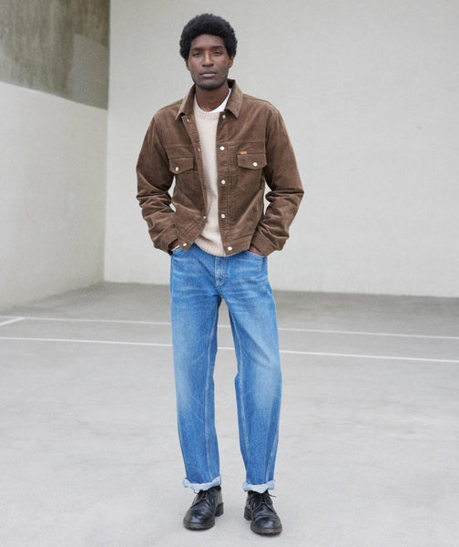 Denim sale jacket corduroy