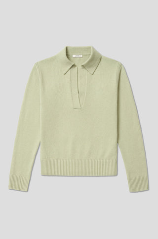 The Cashmere Polo – Iced matcha