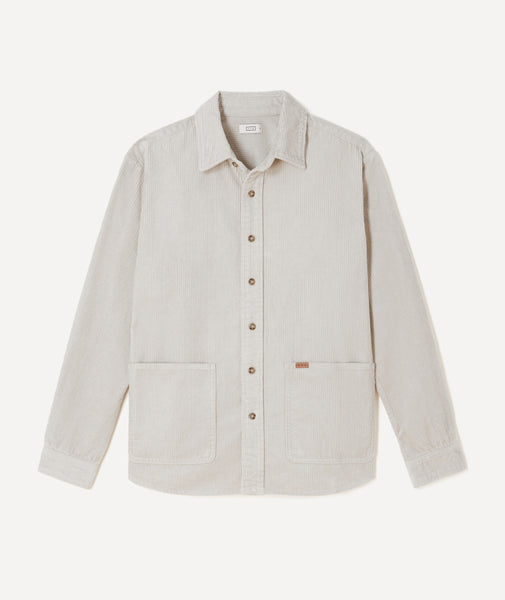 Corduroy Long Sleeve Shirt Jacket - The Dive - AYR