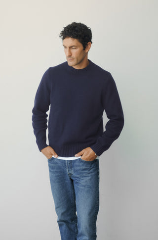 The Fancy Boy in Cashmere – Navy