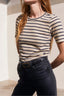 The Matinee Tee (Final Sale)  – Sandstone Stripe