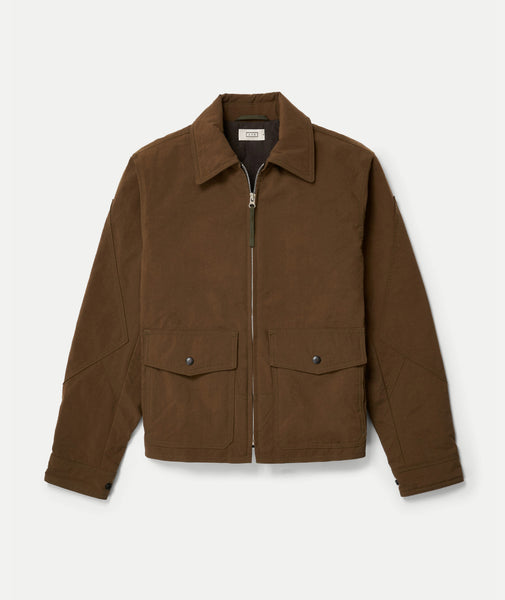 Classic Bomber Jacket in Cotton Twill Chino and Weatherproof Nylon ...