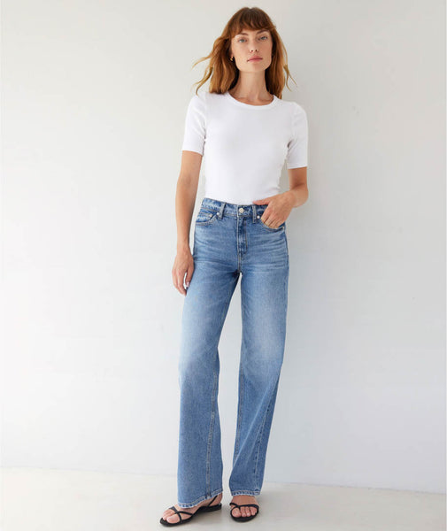 Comfort Stretch Wide Legged Jeans - The Secret Sauce - AYR