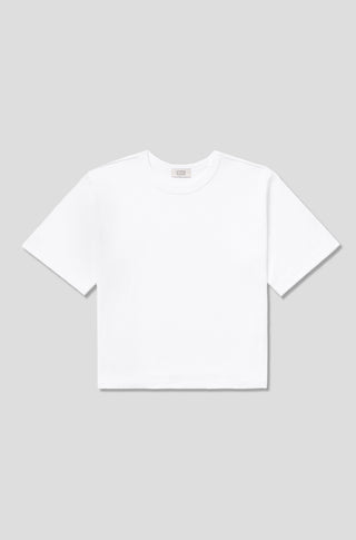 The Practice Tee in Spa Knit™ – White